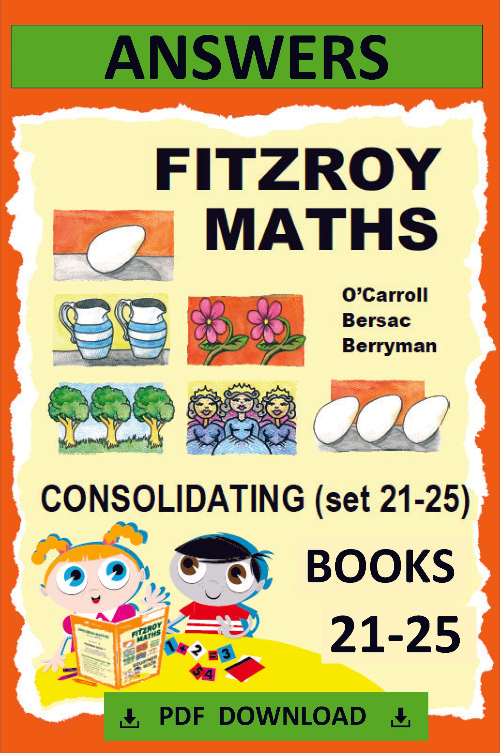 Fitzroy Maths PDF Answers 21-25