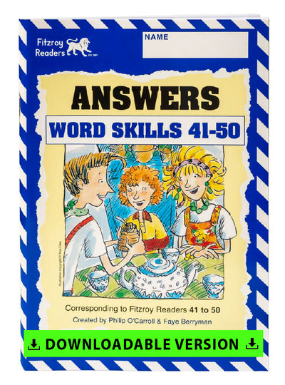 Fitzroy Word Skills Answer Book 41-50