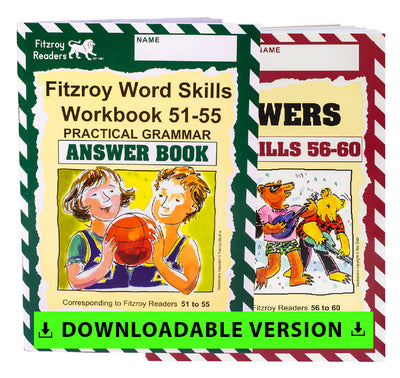 Fitzroy Word Skills Answer Books 51-55 & 56-60