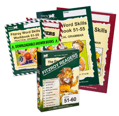 51-60 Readers + 2 Word Skills + 2 Answer Books