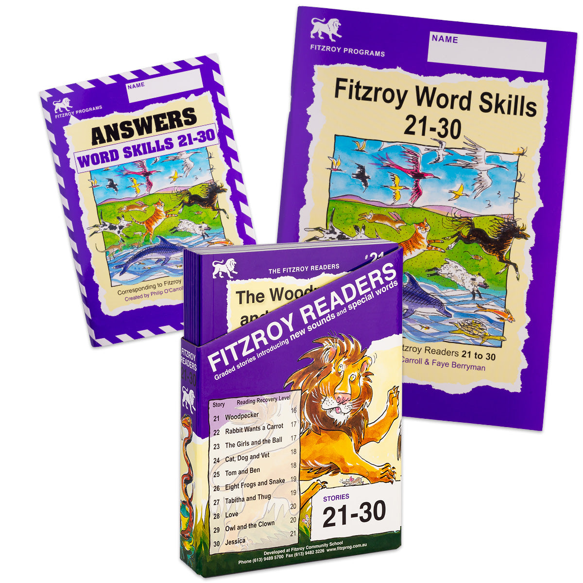 21-30 Readers + Word Skills + Answer Book