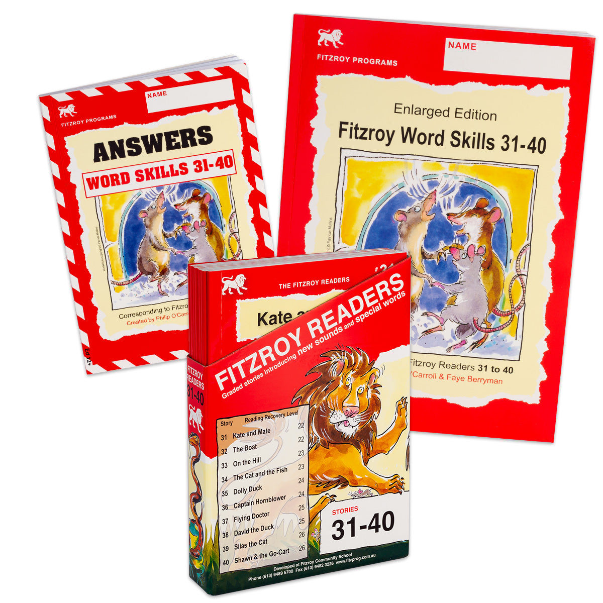 31-40 Readers + Word Skills + Answer Book