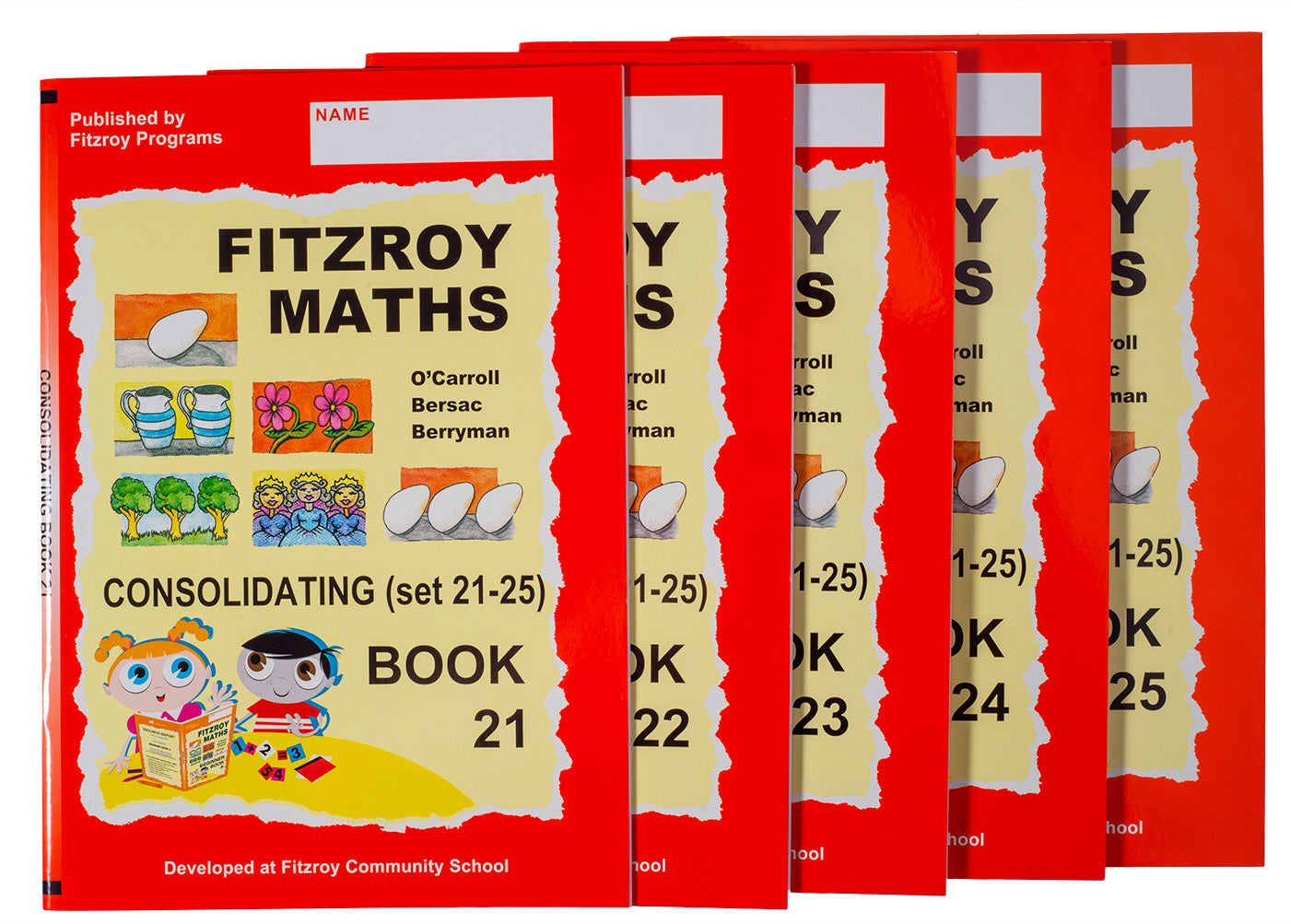 Fitzroy Maths Workbooks 21-25