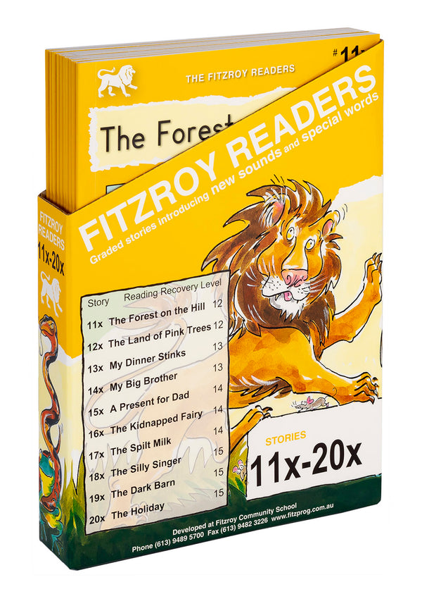 Fitzroy Readers 11x-20x. Phonic Readers grade 1-2
