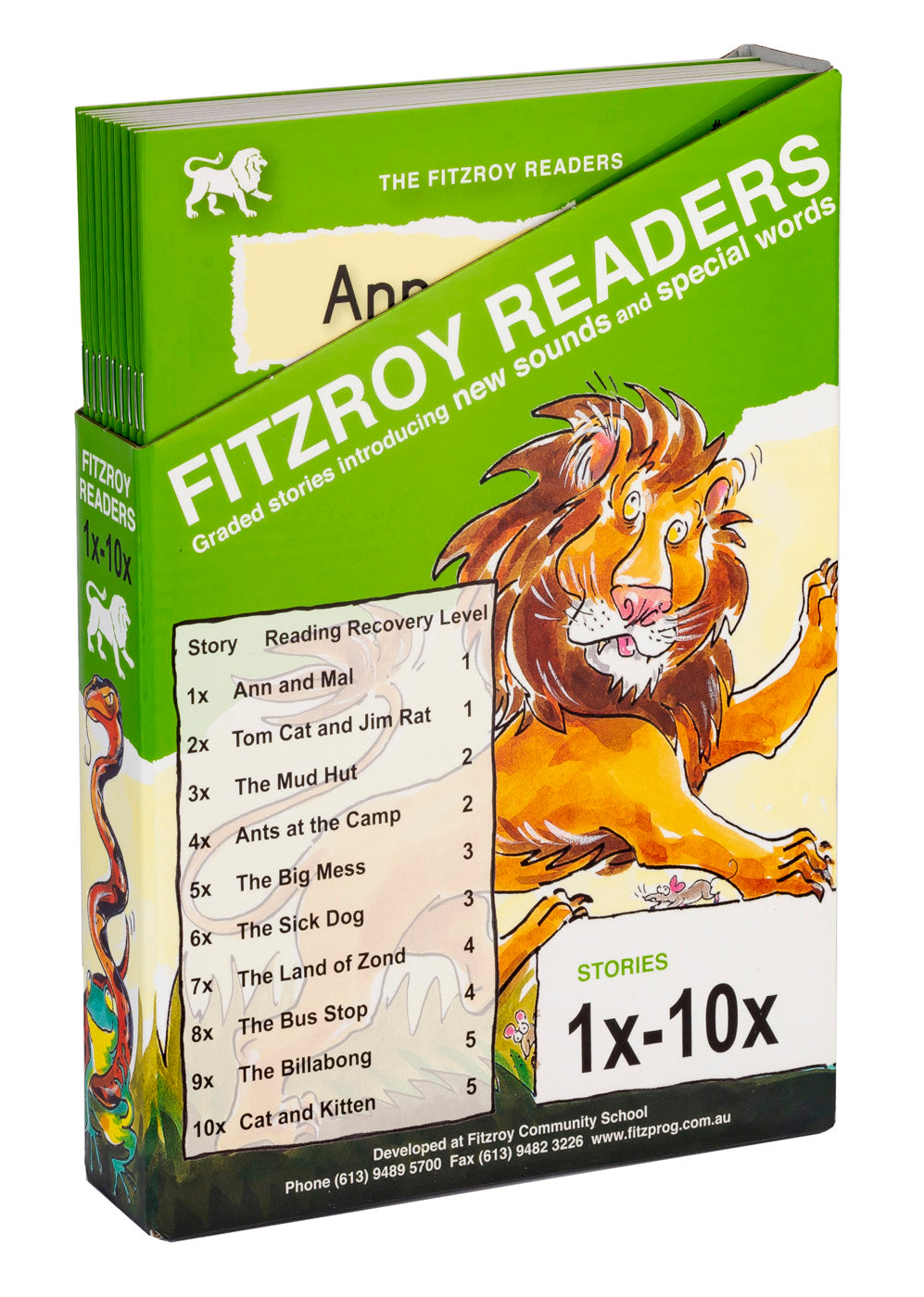 Fitzroy Readers 1x-10x. Phonic Beginner Readers