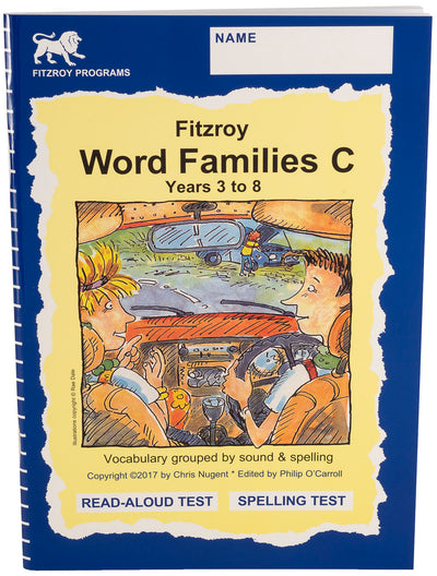 Fitzroy Word Families C