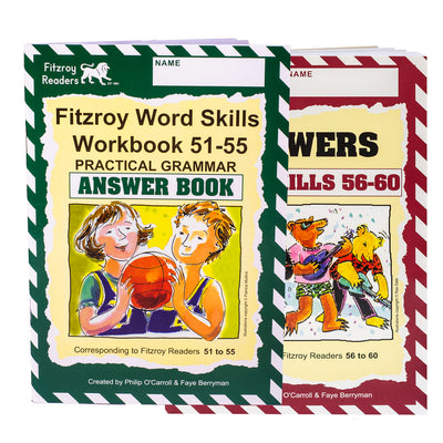 Fitzroy Word Skills Answer Books 51-55 & 56-60