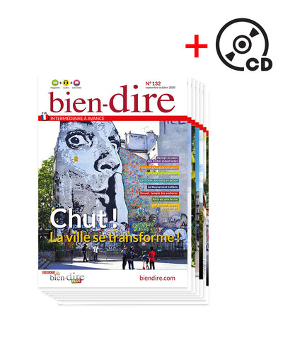 Bien-Dire hard copy Magazine + Audio