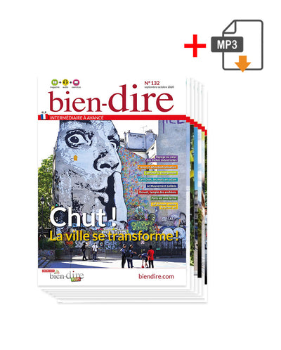 Bien-Dire hard copy Magazine + Audio