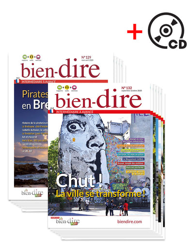 Bien-Dire hard copy Magazine + Audio