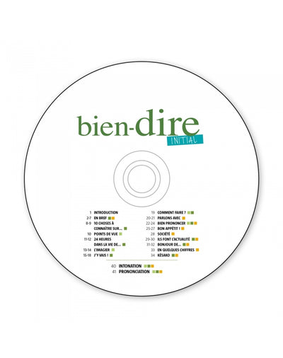 Bien-dire Initial Audio only