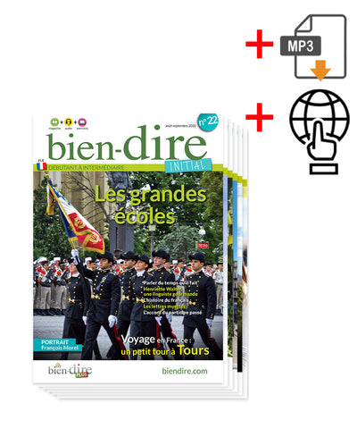 Bien-dire Initial Magazine + Audio + Plus